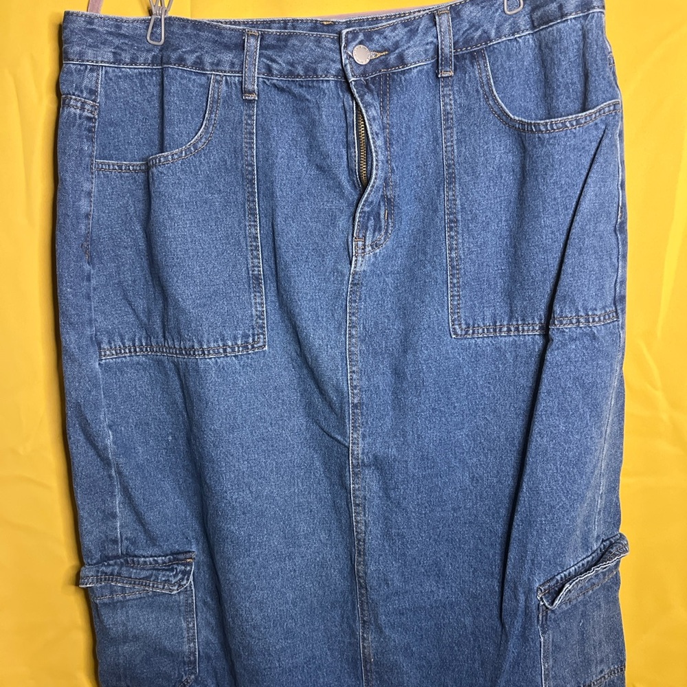 SHEIN Denim Skirt